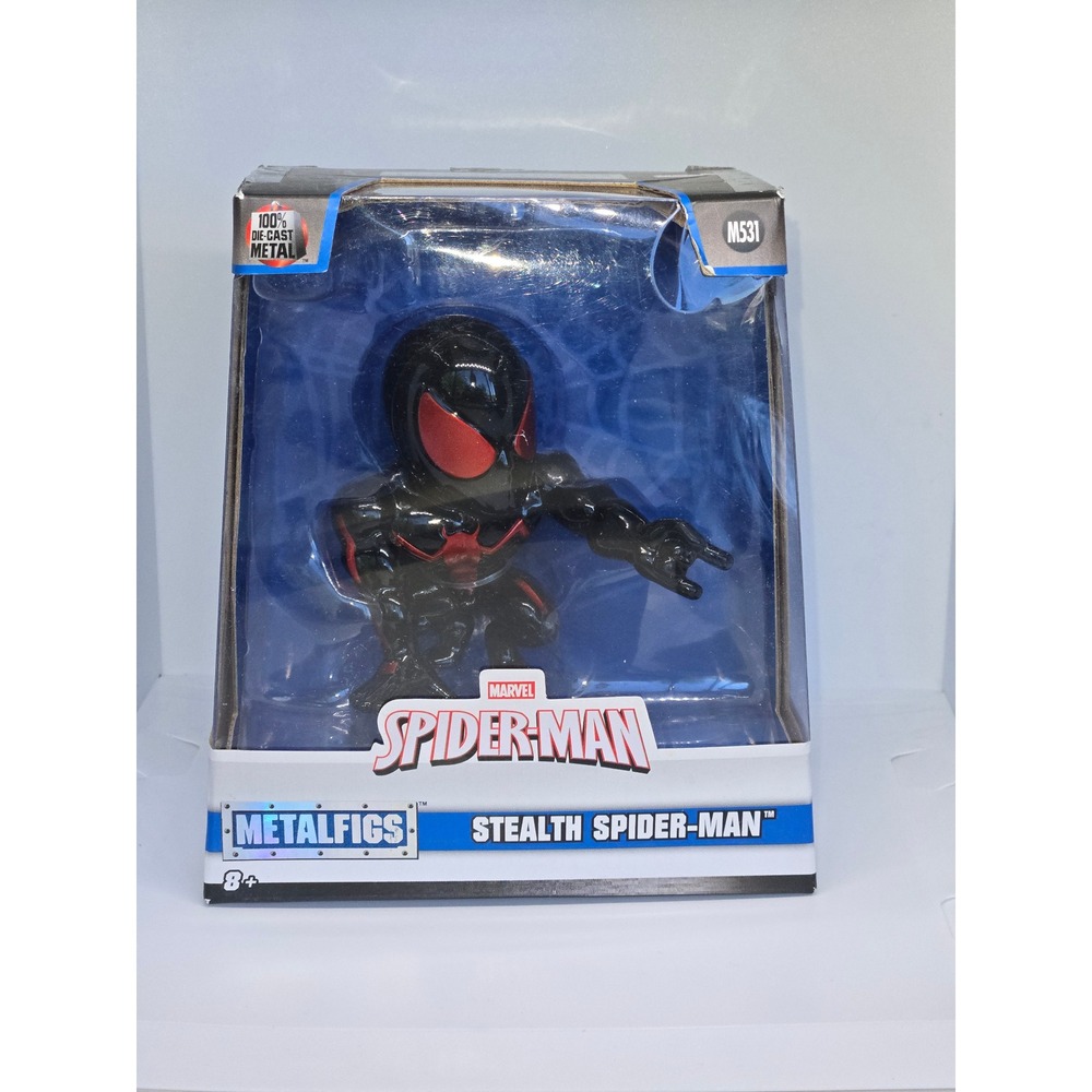 2017 Marvel Metalfigs 4" Die-Cast Metal‎ Stealth Spider-Man